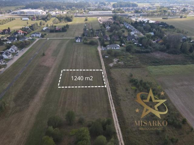 Sprzedam działkę 1240 m² z MPZP i prądem w Porosły Kolonia