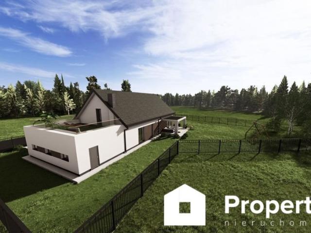 Działka 1248 m² z projektem domu i WZ w Nowym Aleksandrowie