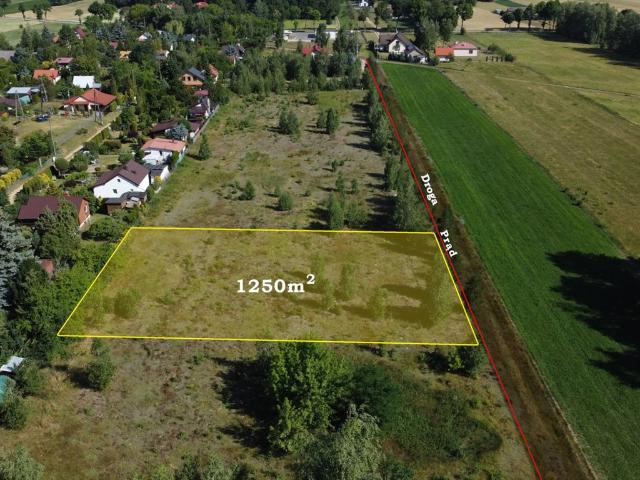 Działka 1250 m² pod zabudowę w Przyborowicach Górnych