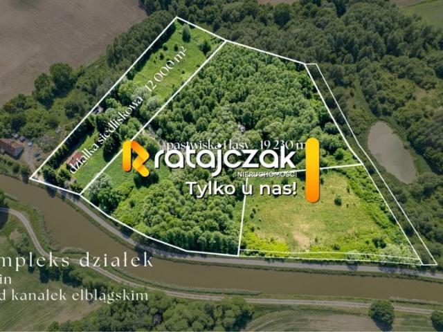 Działka 12 000 m², Krasin