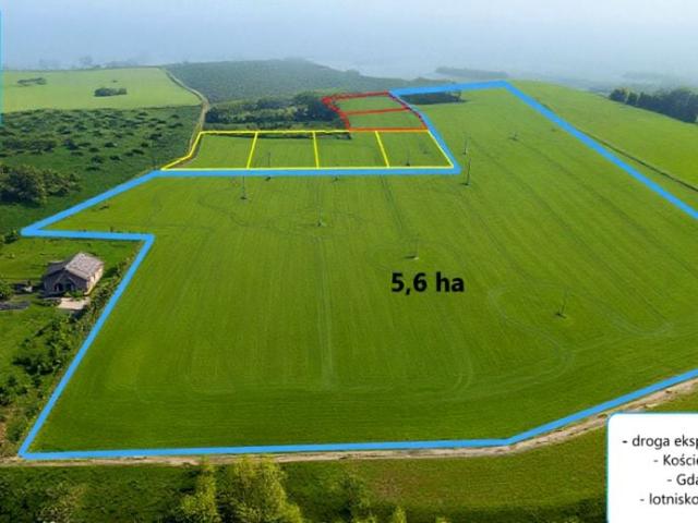 Działka 12 029 m², Nowy Wiec