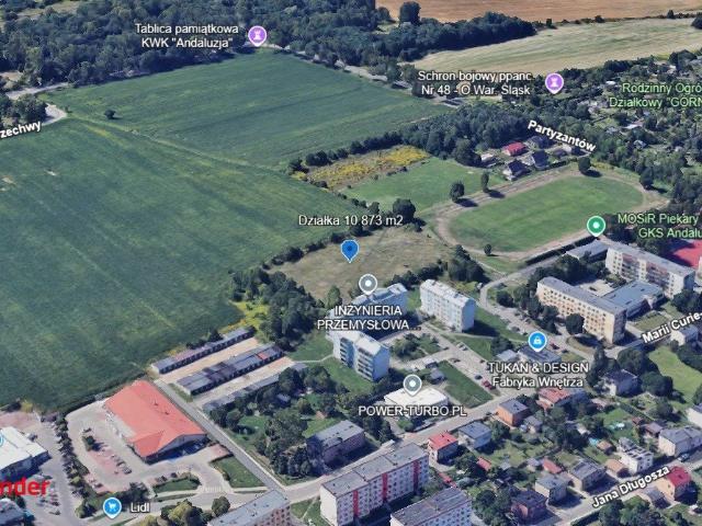 Działka 12 220 m² pod sport i mieszkania inwestycja