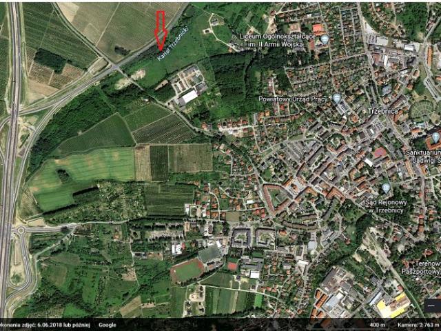 Działka 12 527 m², Wrocław