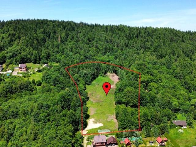Działka 12 668 m², Pcim