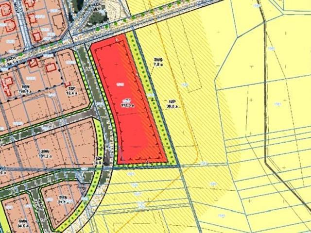 Działka 12 697 m², Opole