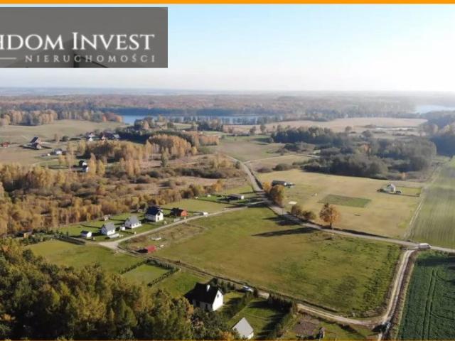 Działka 1302 m² nad Jeziorem Ruda Woda inwestycja