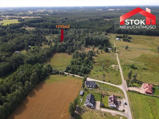 Działka 1335 m2 z warunkami zabudowy, szybki dojazd