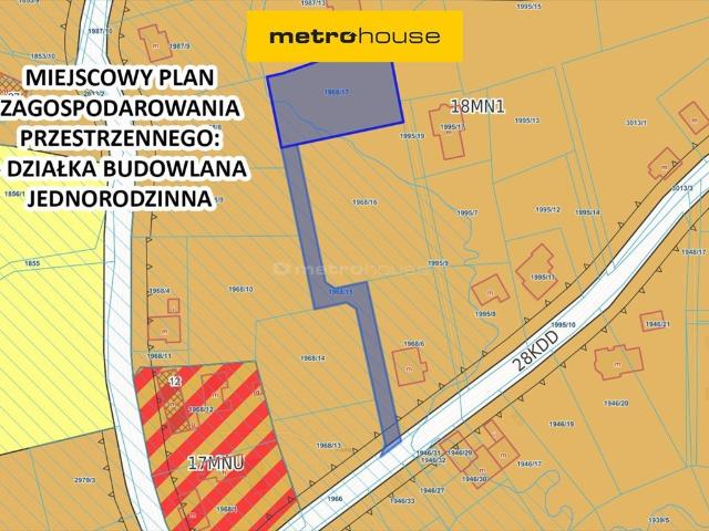 Działka 1345m² z dostępem do mediów i dużą prywatnością