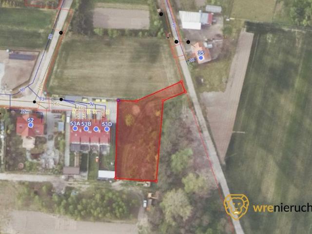 Działka 1347 m² z elastyczną zabudową i mediami