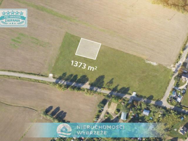 Działka 1373 m² pod dom lub inwestycję, 20 min do Gdańska polecam