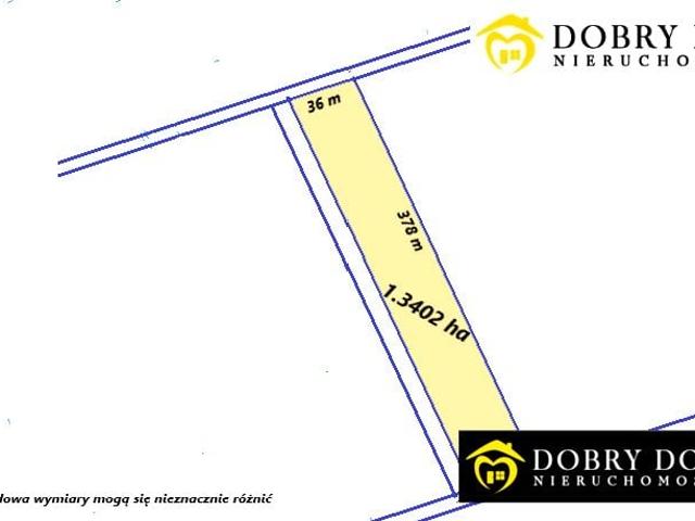 Działka 13 402 m², Sokółka