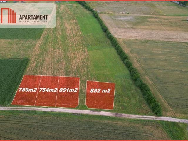 Działka 1 000 m², Minkowice