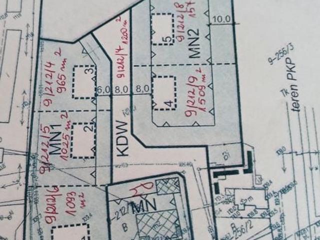 Działka 1 000 m², Myśliwiec