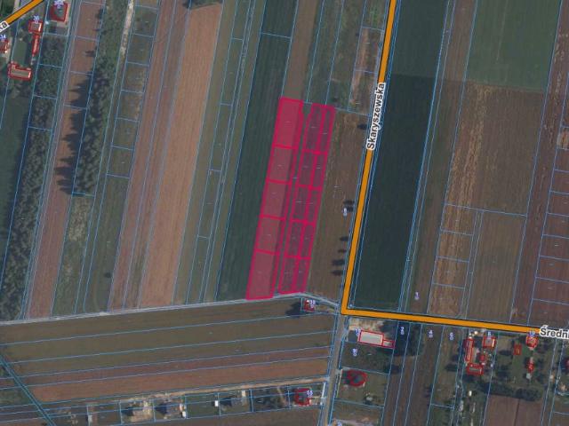 Działka 1 000 m², Skaryszew