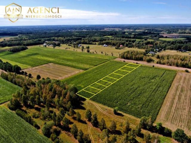 Działka 1 000 m², Skrybicze
