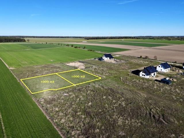 Działka 1 000 m², Strachocin