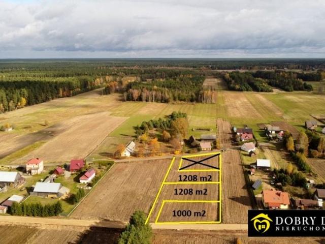 Działka 1 000 m², Strzelcowizna