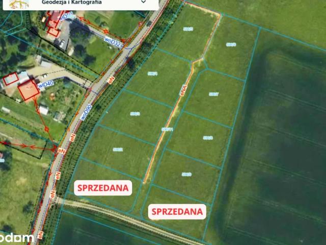 Działka 1 000 m², Ponikowo