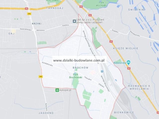 Działka 1 000 m², Wrocław