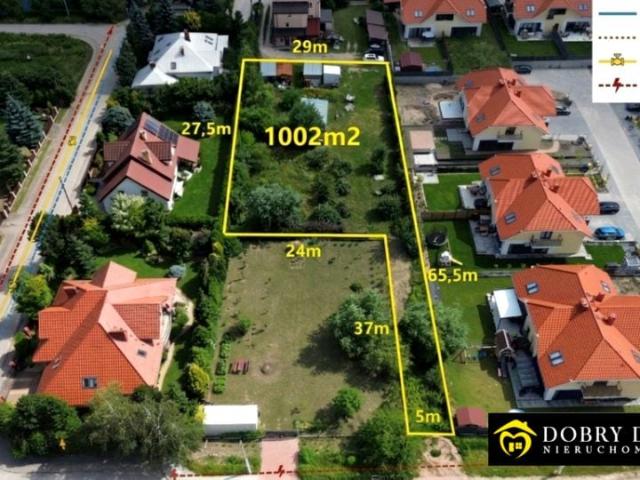 Działka 1 002 m², Kleosin