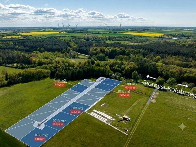 Działka 1 018 m², Mącznik