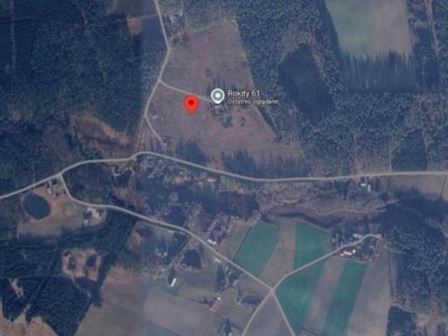 Działka 1 011 m², Rokity