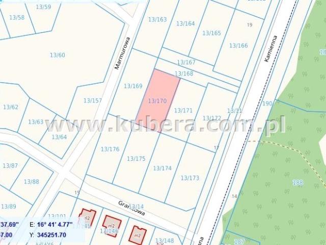 Działka 1 012 m², Piła