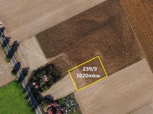 Działka 1 020 m², Kania