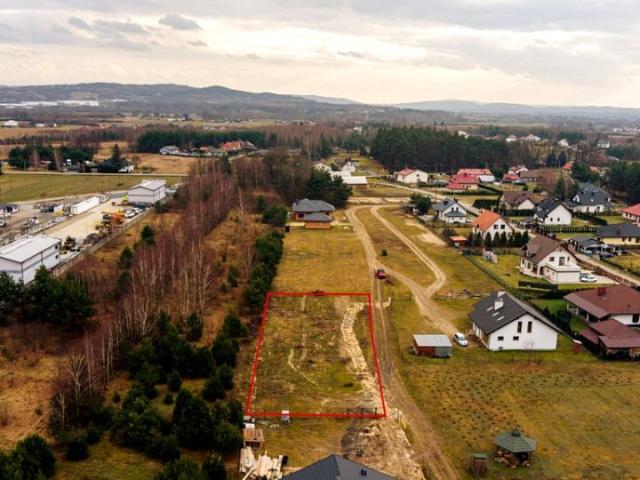 Działka 1 023 m², Chotowa