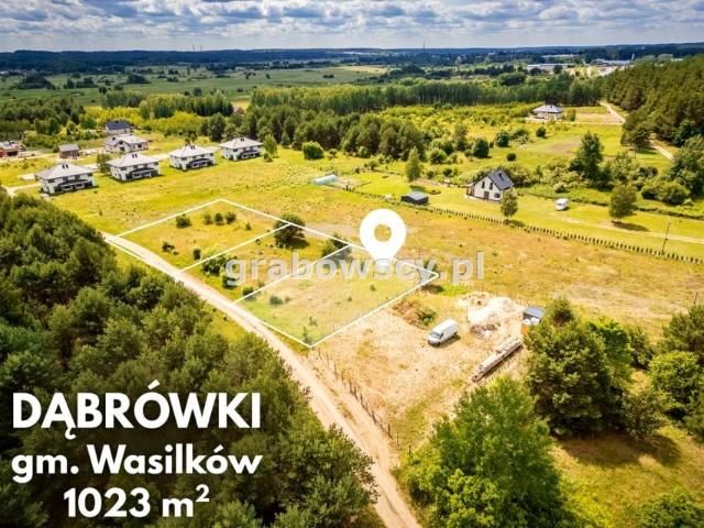 Działka 1 021 m², Dąbrówki