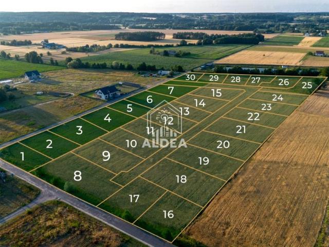Działka 1 037 m², Zławieś Mała