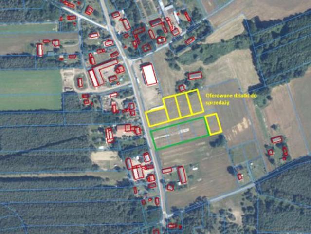 Działka 1 045 m², Iwonie