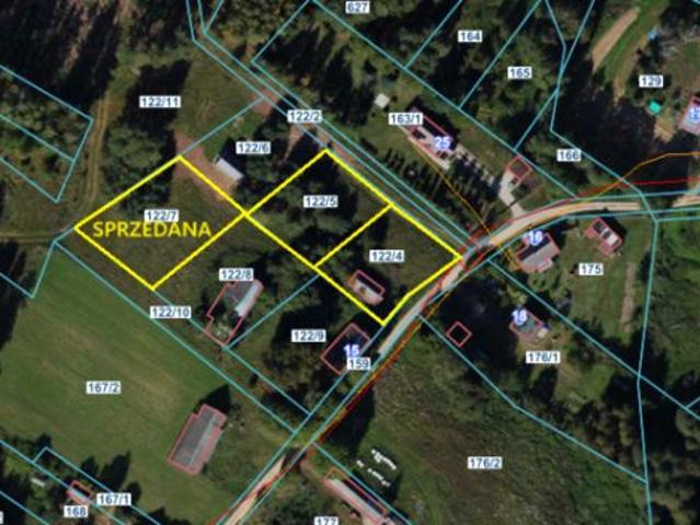 Działka 1 041 m², Gawiniańce