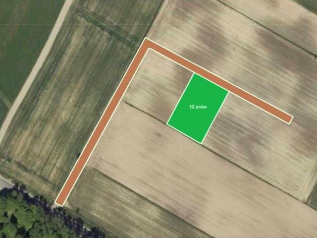 Działka 1 042 m², Motycz