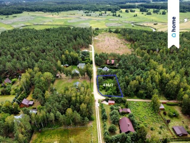 Działka 1 043 m², Kaniuki