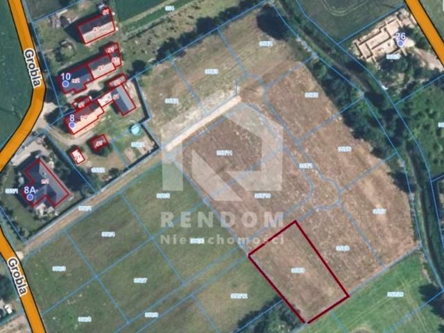 Działka 1 050 m², Karczów