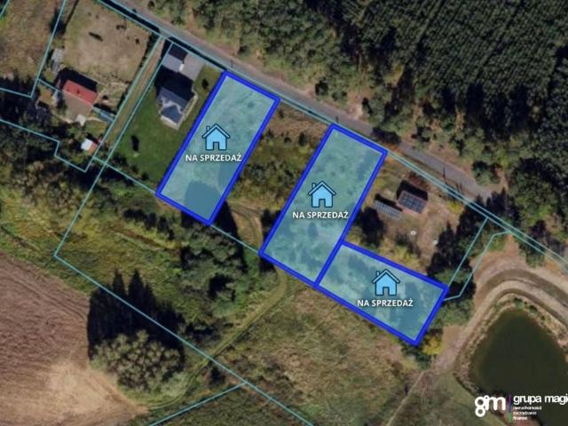 Działka 1 050 m², Pędzewo