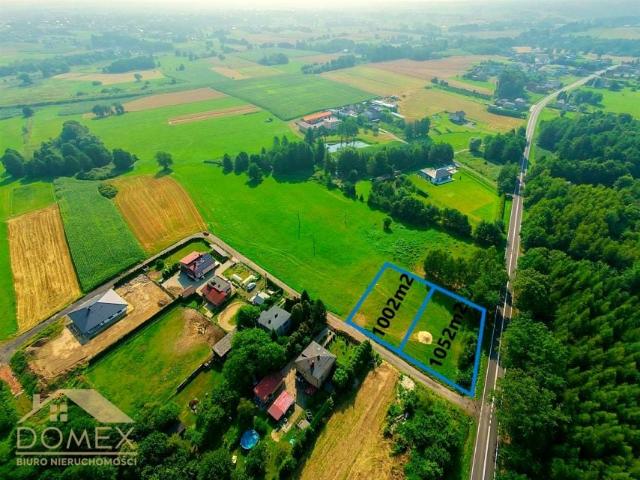 Działka 1 052 m², Lyski