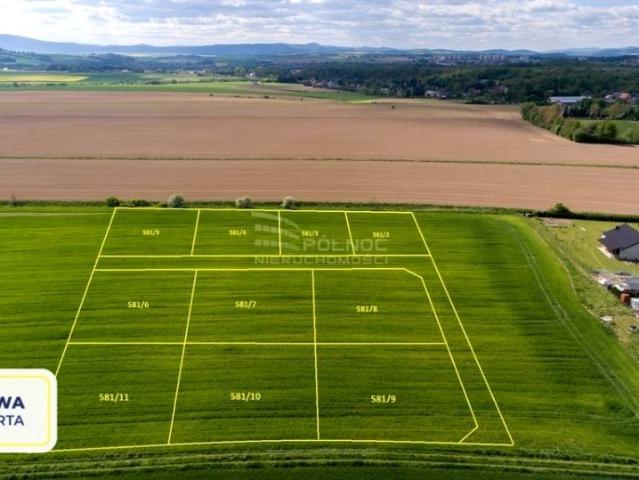Działka 1 063 m², Jaszkowa Dolna
