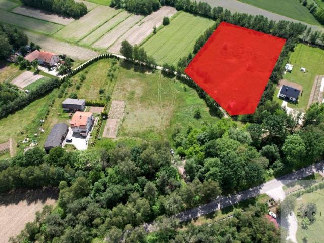 Działka 1 070 m², Łęg Tarnowski