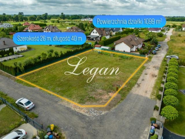 Działka 1 099 m², Prądocin