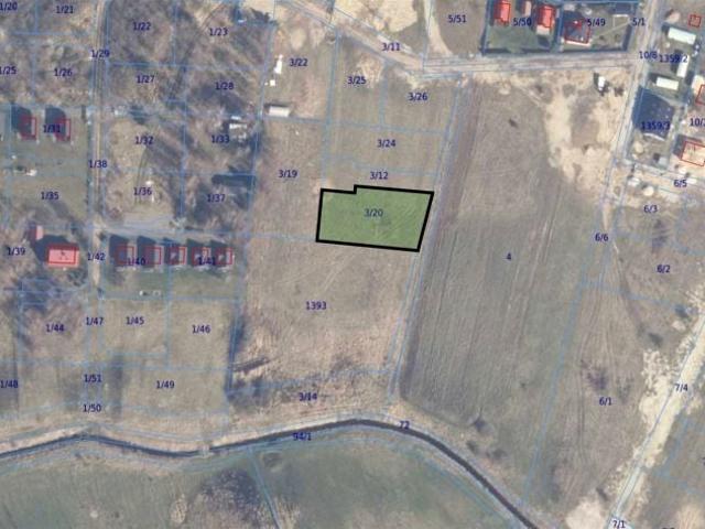 Działka 1 091 m², Jarosławiec