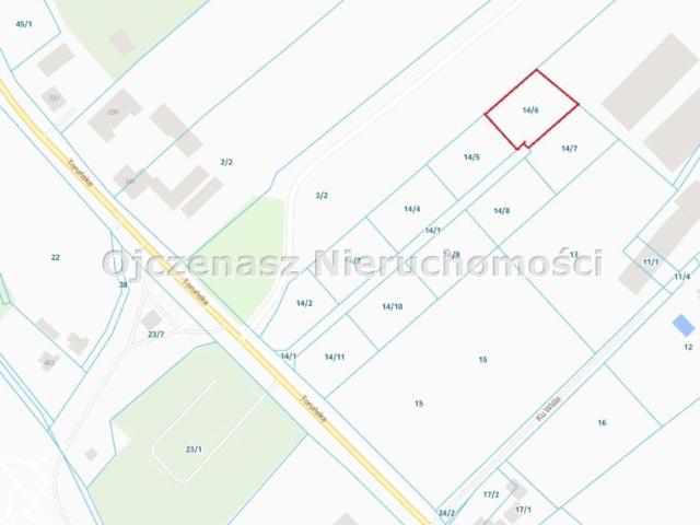 Działka 1 104 m², Bydgoszcz