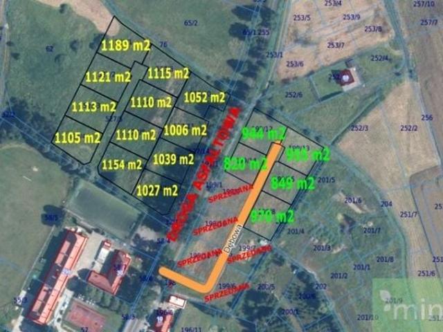 Działka 1 105 m², Dębice