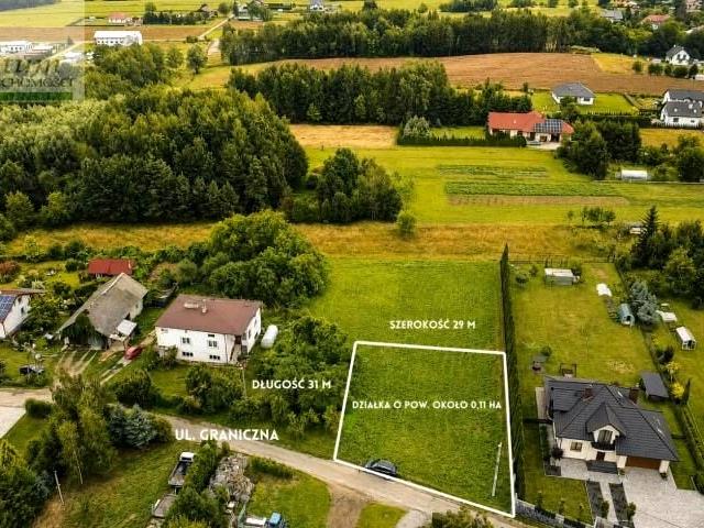 Działka 1 100 m², Korczyna