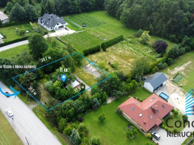 Działka 1 100 m², Stary Wiśnicz