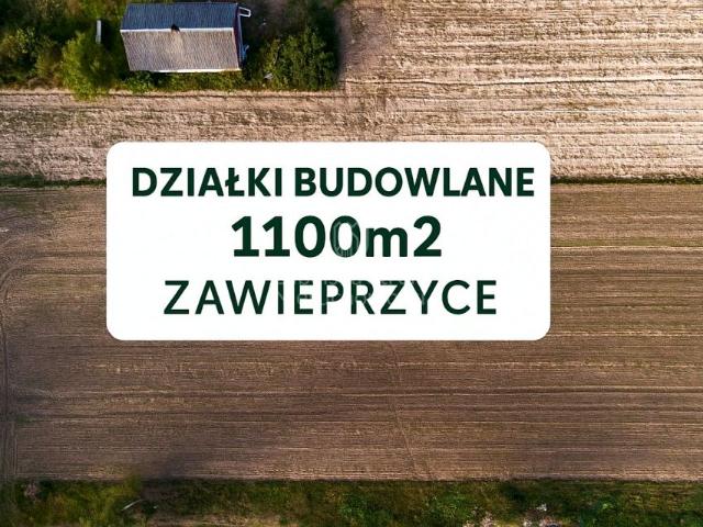 Działka 1 100 m², Zawieprzyce Kolonia