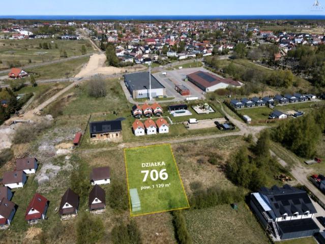 Działka 1 129 m², Łeba