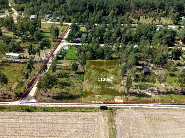 Działka 1 120 m², Klukówek