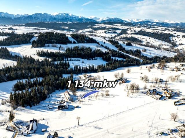 Działka 1 134 m², Czerwienne